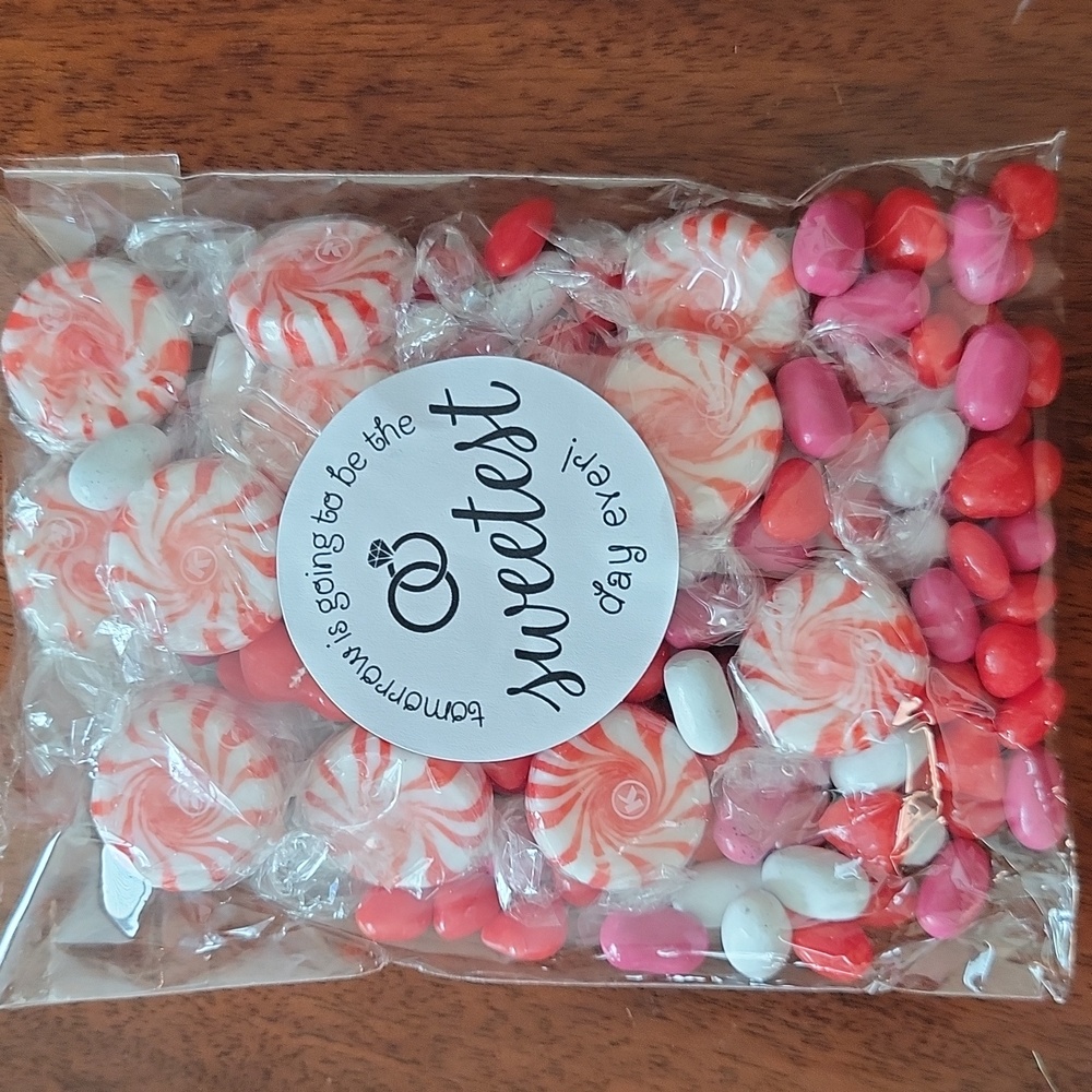 Sweetest Day Ever Sticker and Self-Sealing Bag Set